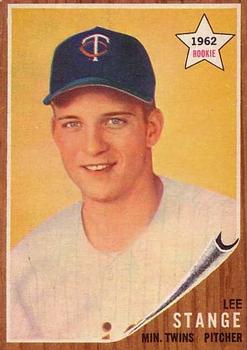 1962 Topps      321     Lee Stange RC